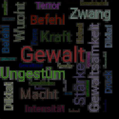 synonym gewalt